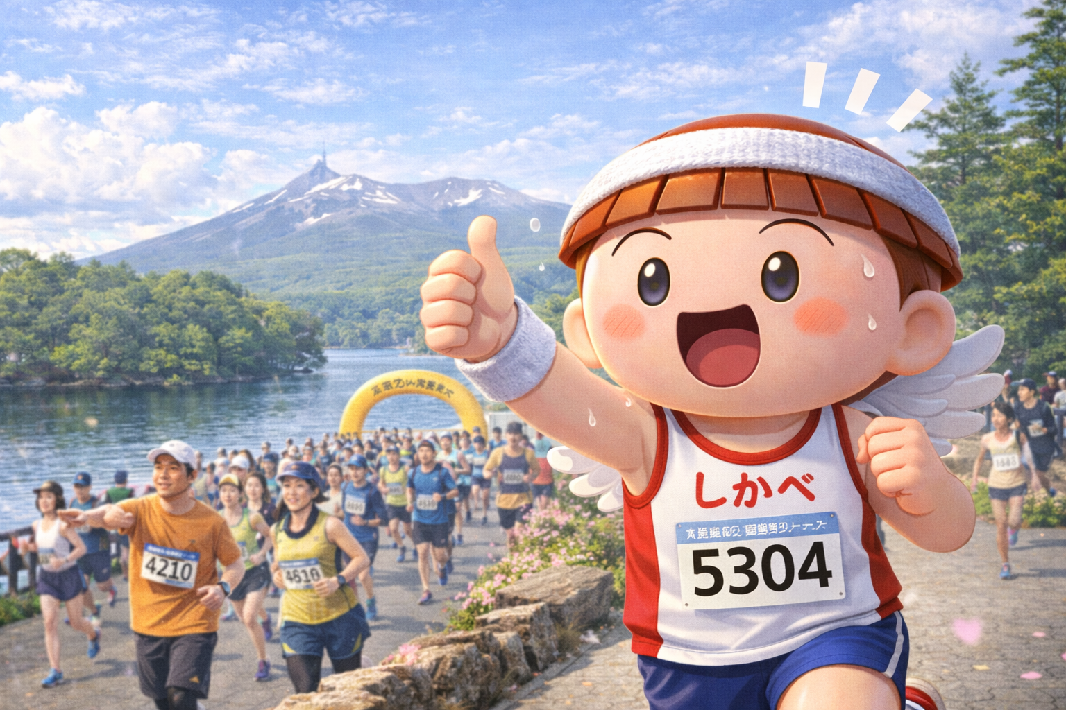 “ランニングキャラクター"